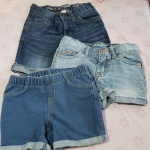 3 pairs of toddler shorts